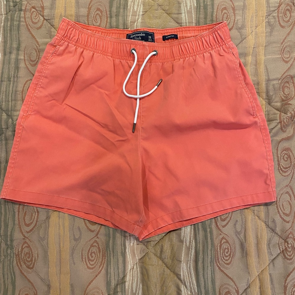 Abercrombie Pink Bathing suit Mens XS